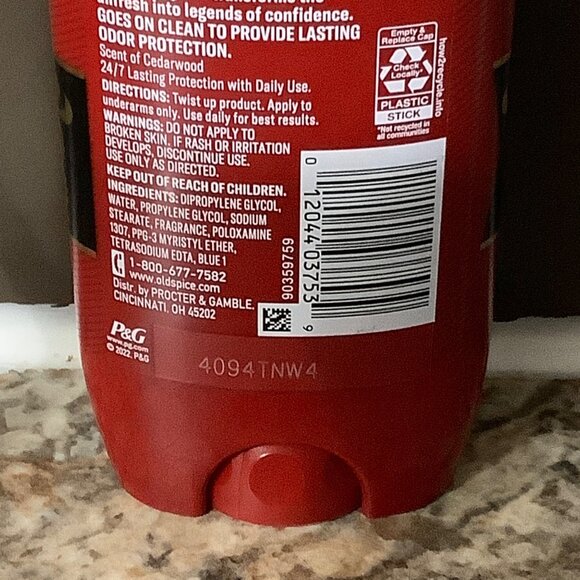 Old Spice Swagger Scent Of Cedarwood Deodorant 3 Oz Aluminum-Free 24/7 - Picture 3 of 5